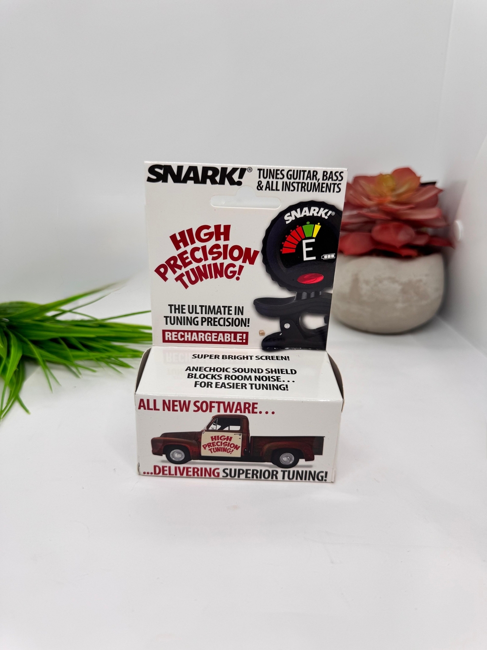 SNARK ST-8HPT High Precision Tuner for Guitar, Bass, & All Instruments, Recharge